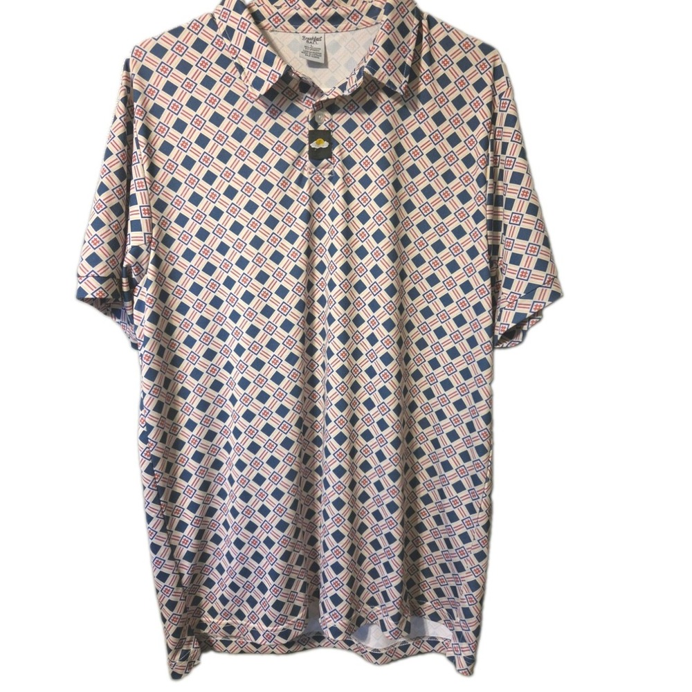 Breakfast Balls RSVLTS Freedomensional All-Day Golf Polo Golf Men's Large